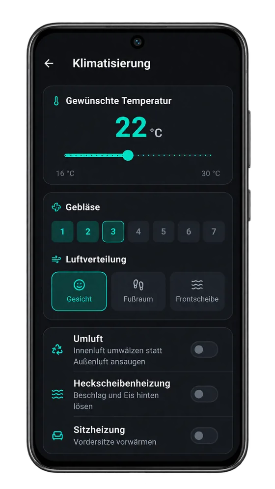 App: Klimatisierung